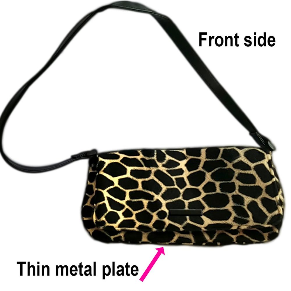 Vintage Faux Fur Giraffe Handbag